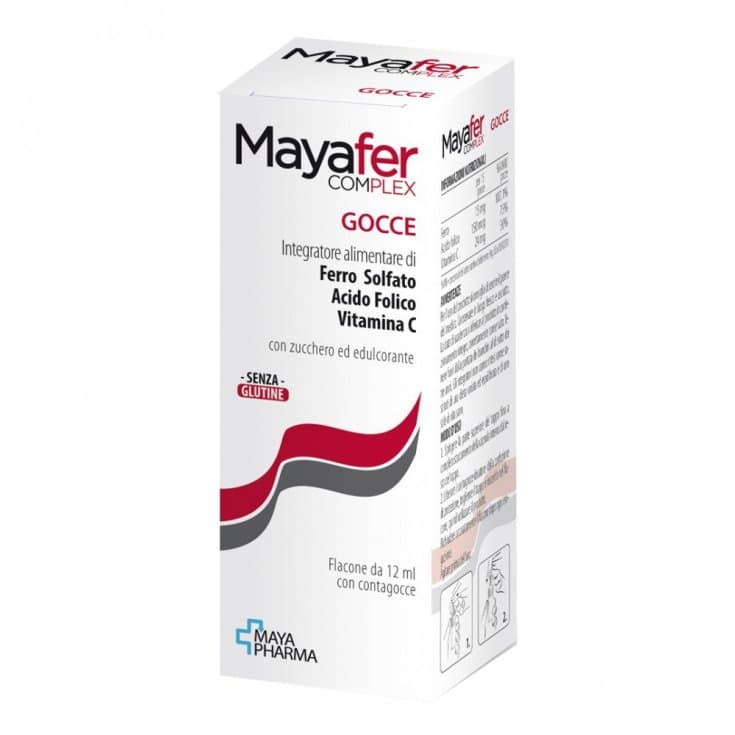 Fer 15 mg – Gouttes, 12 ml | Mayafer Complex