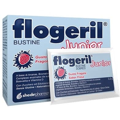 Flogeril Junior Fragola – 20 sachets