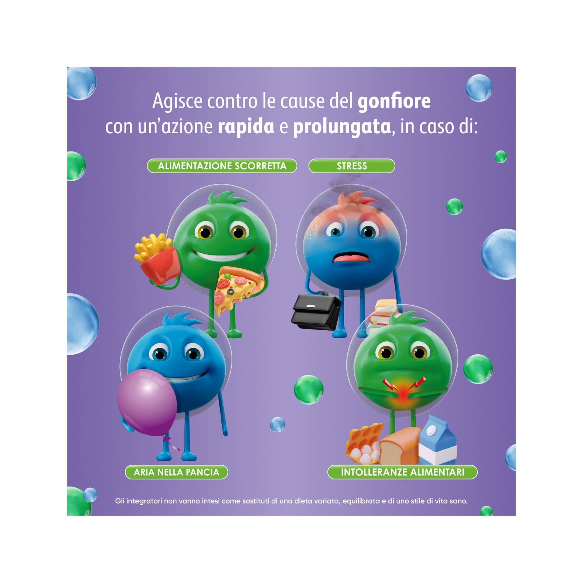 Probiotiques (ferments lactiques) – 10 sachets probiotique | Enterogermina Gonfiore