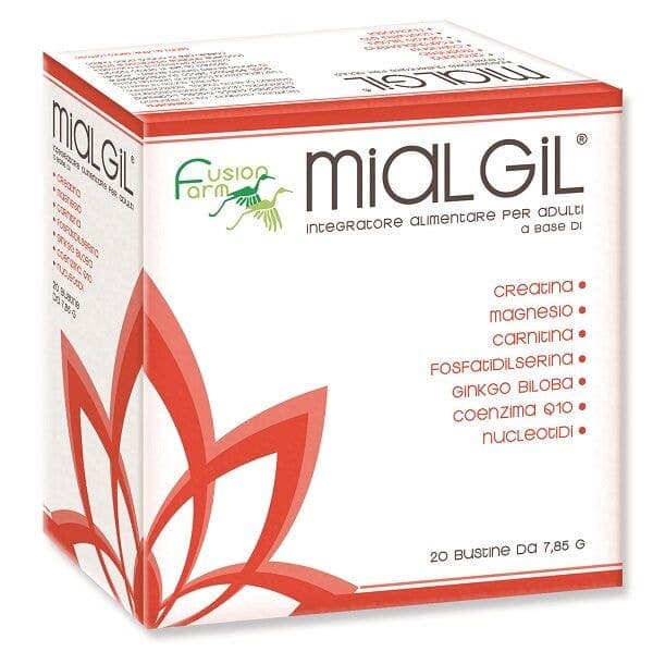 Créatine + Magnésium – 20 sachets | Mialgil