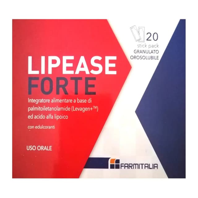 Palmitoyléthanolamide (PEA) – 20 sachets orosolubiles | Lipease Forte