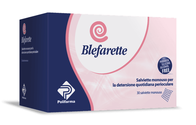 Blefarette – Lingettes stériles pour soins oculaires, 30 pièces