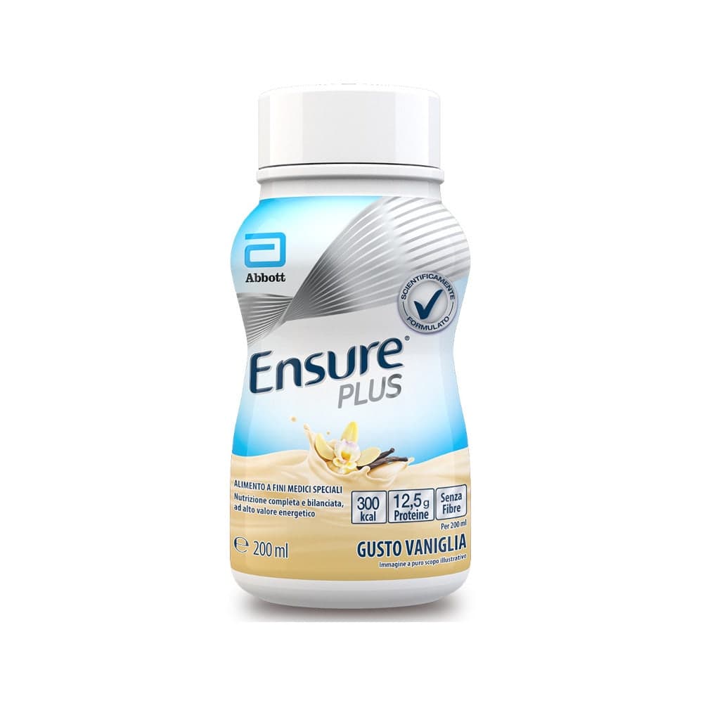Potassium + Magnésium – 4x200 ml boisson nutritionnelle | Ensure Plus Vanilla