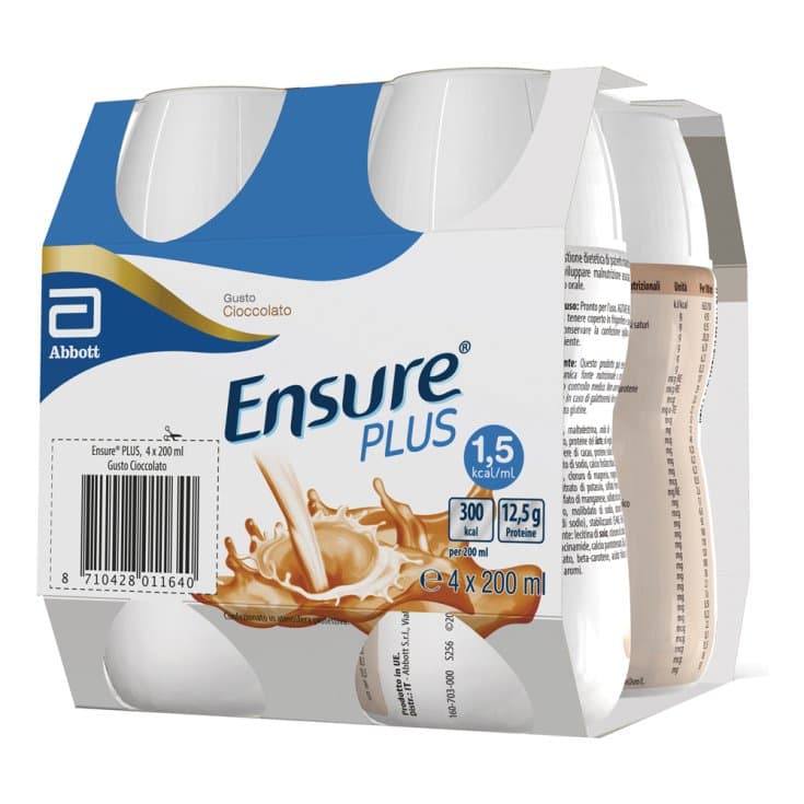 Ensure Plus Chocolate – 4x200 ml Aliment Nutritif