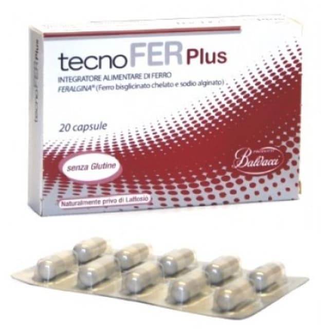 Fer – 20 gélules | Tecnofer Plus