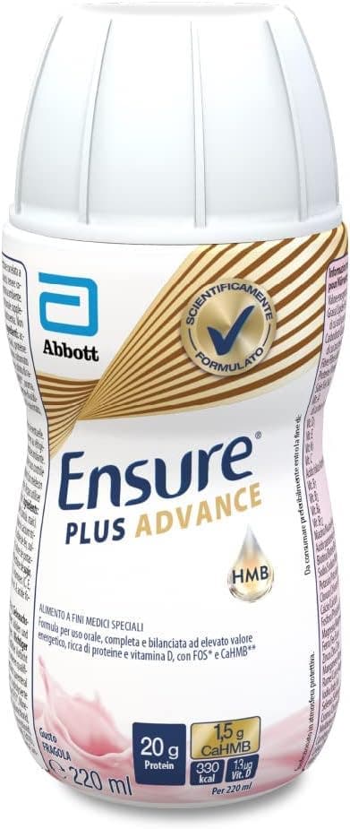 Potassium + Zinc – 4x220 ml Aliment Nutritif | Ensure Plus Advance