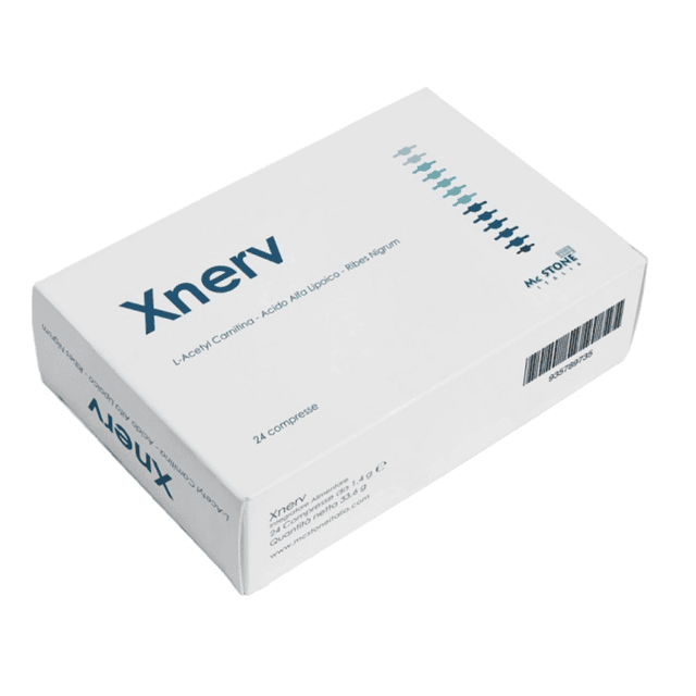 Acétyl-L-carnitine 500 mg + Acide alpha-lipoïque – 24 comprimés | Xnerv