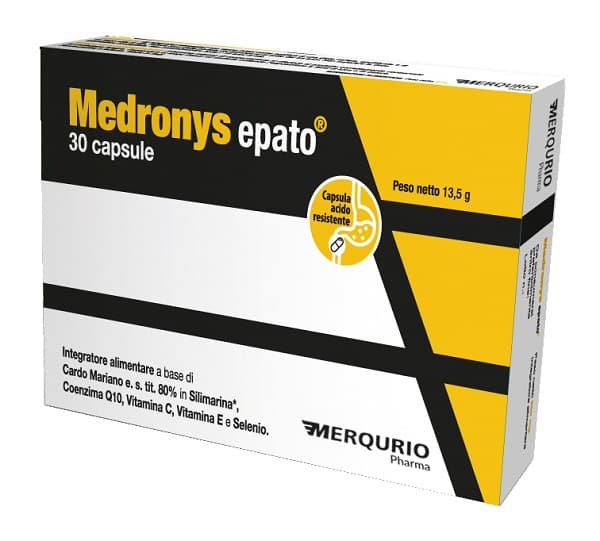Chardon-Marie 350 mg + Vitamine C – 30 gélules | Medronys Epato