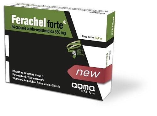 Fer + Vitamine C – 24 comprimés | Ferachel Forte
