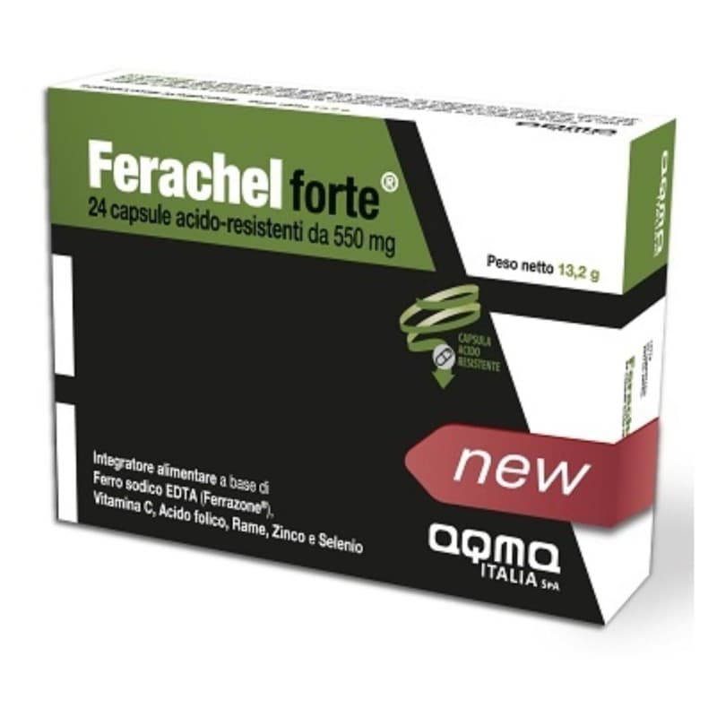 Fer + Vitamine C – 24 comprimés | Ferachel Forte