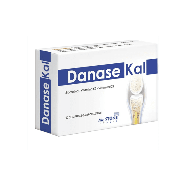 Broméline + Vitamine D3 – 20 comprimés | Danase Kal