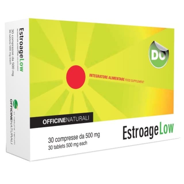 Isoflavones de trèfle rouge + Isoflavones de soja – 30 comprimés de 500mg | Estroage Low