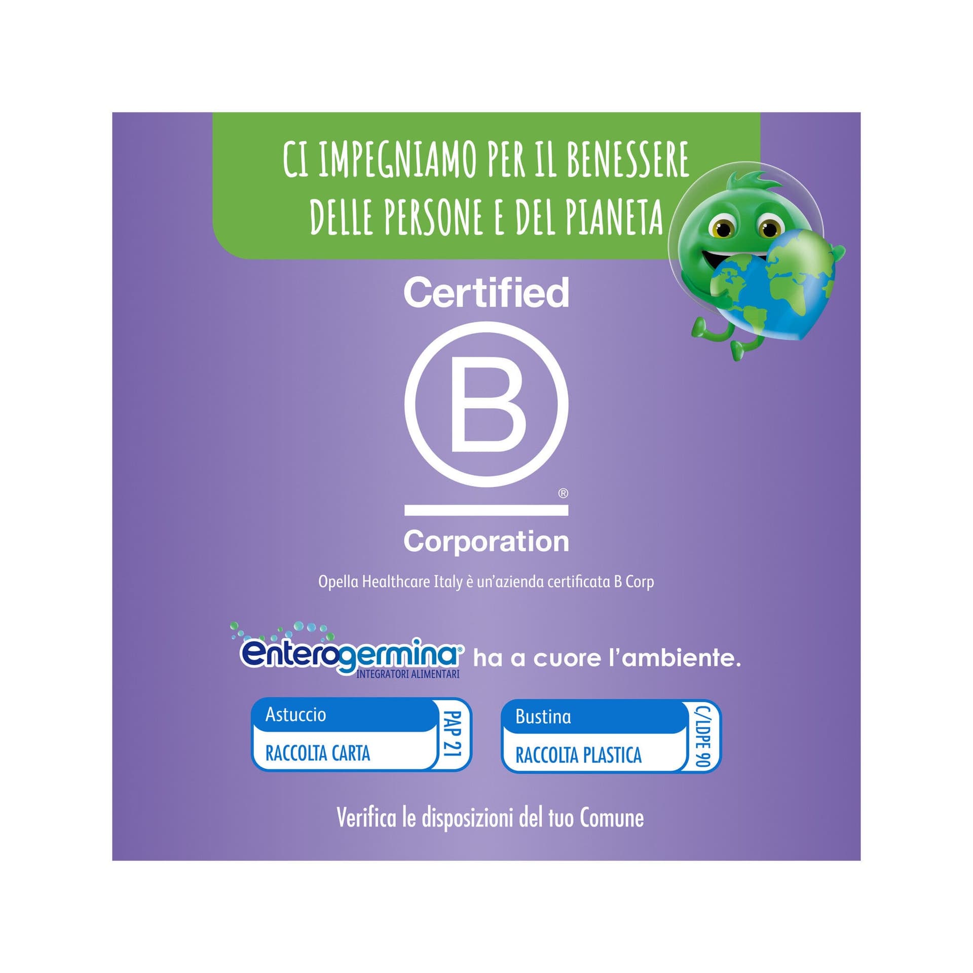 Probiotiques (ferments lactiques) – 20 sachets | Enterogermina Gonfiore