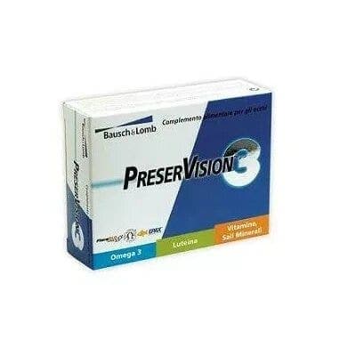 Oméga-3 DHA + Vitamine C – 30 comprimés | PreserVision 3 Integ
