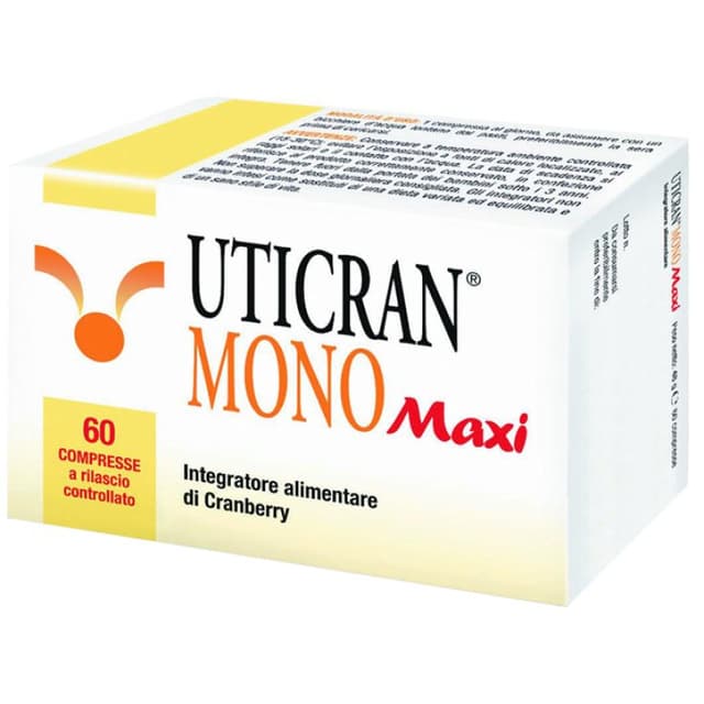 Canneberge – 60 comprimés | Uticran Mono Maxi