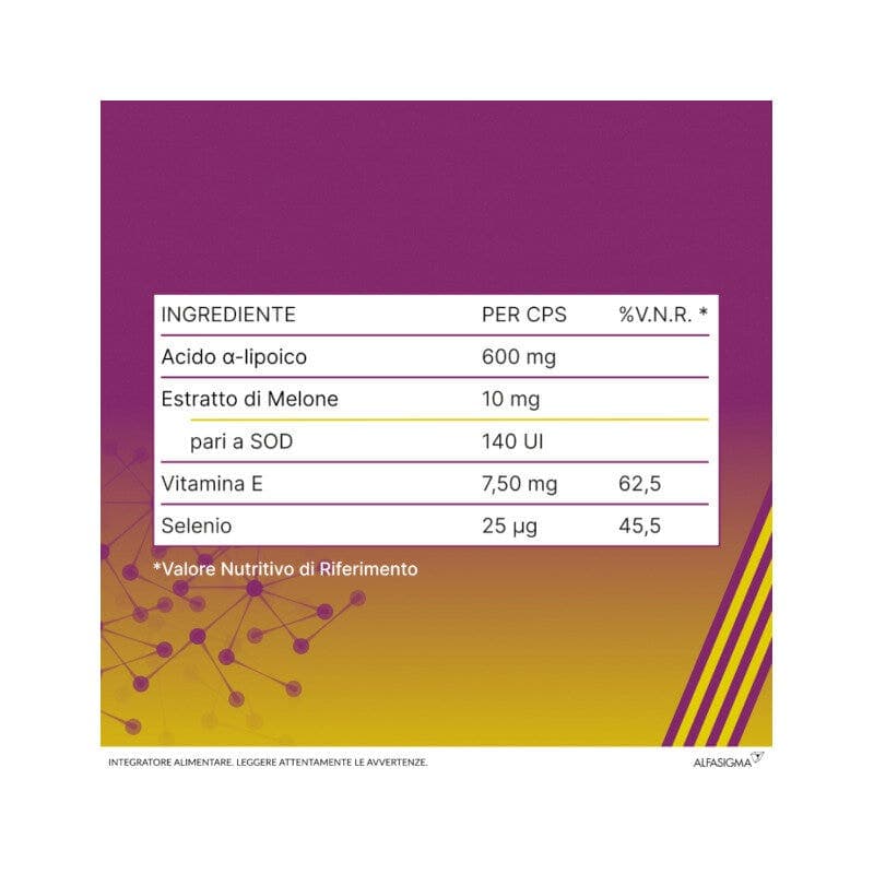 Acide alpha-lipoïque – 20 comprimés de 1020 mg | ALA600 Sodium