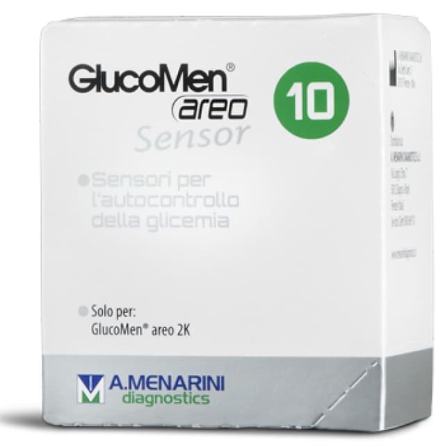 GlucoMen areo Sensor Bandelettes réactives – 10 pièces