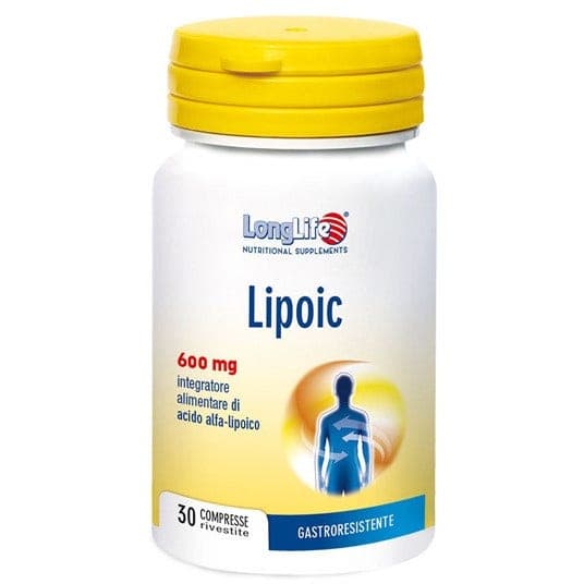 LongLife Lipoic 600 mg - 30 Gélules