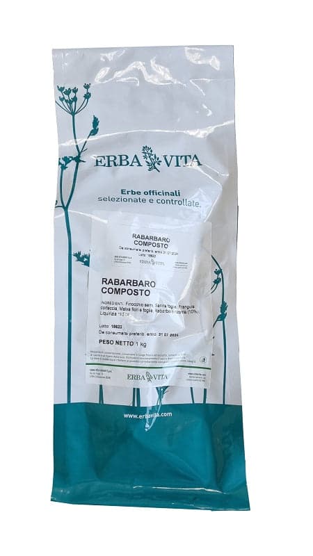 Rhabarbertee Comp Tisane – 1 kg Nachfüllpack
