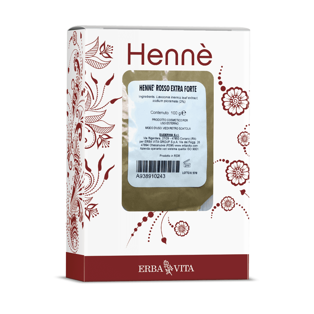 Henné Color Rouge Naturel Extra Intense – Coloration Naturelle