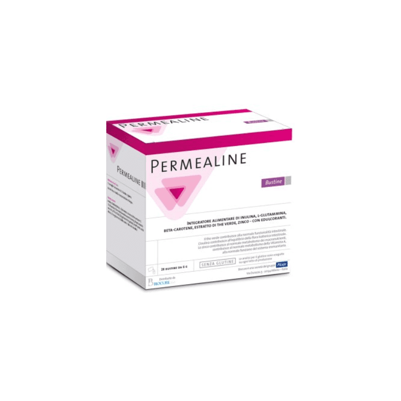 Inuline 5112 mg + L-glutamine – 28 sachets de 6 g | Permealine