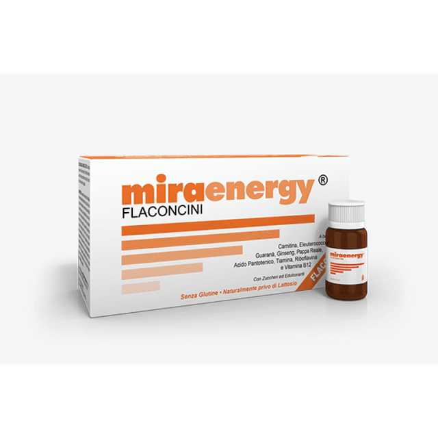 L-carnitine + Ginseng – 10 ampoules de 10 ml | Miraenergy