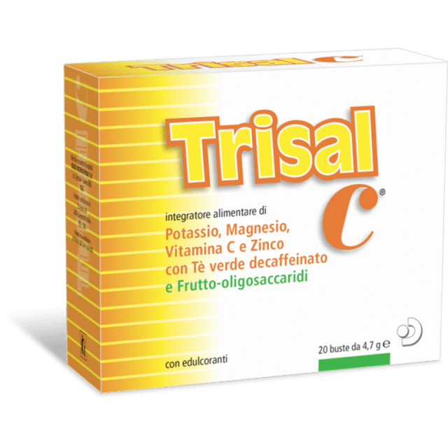 Potassium + Magnésium – 20 sachets | Trisal C Supplémentation Alimentaire