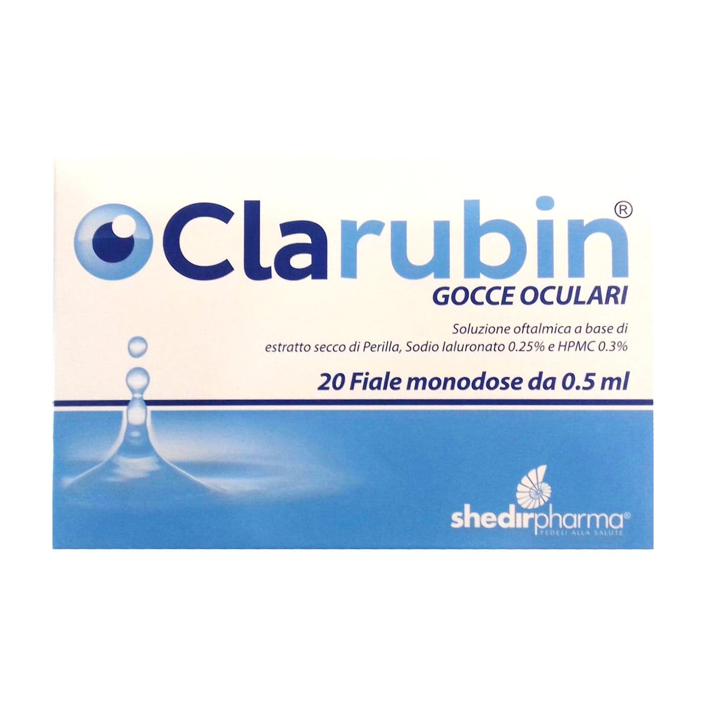 Clarubin Augentropfen – 20 Monodosen