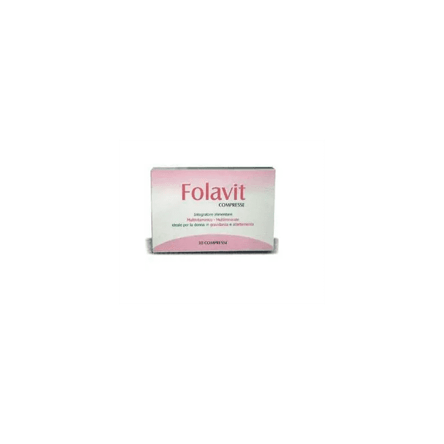 Multivitamines avec acide folique – 30 comprimés | FOLAVIT INTEG