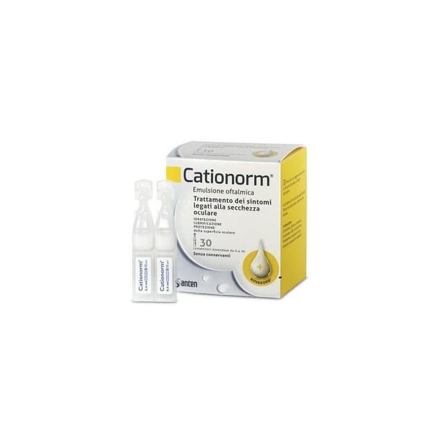 Cationorm Collyre – 30 unidoses de 0,4 ml