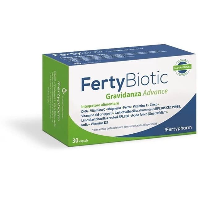Oméga-3 DHA + Oméga-3 EPA | Fertybiotic Gravidanza Advance