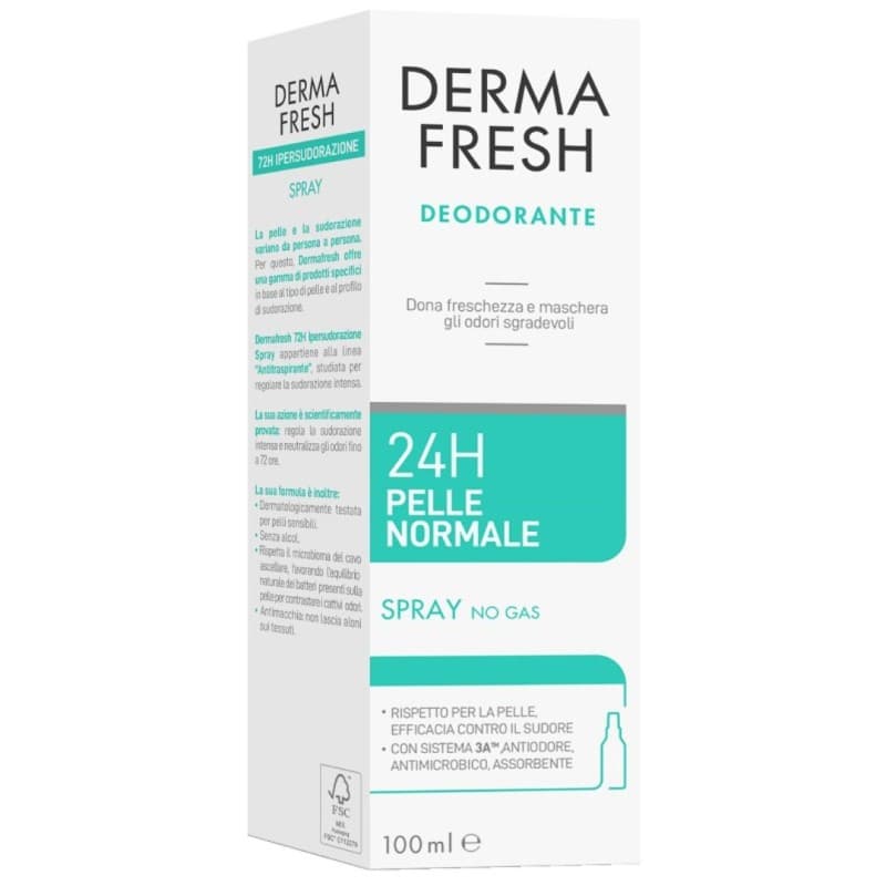 Dermafresh 24h Déodorant Spray Peau Normale – 100 ml