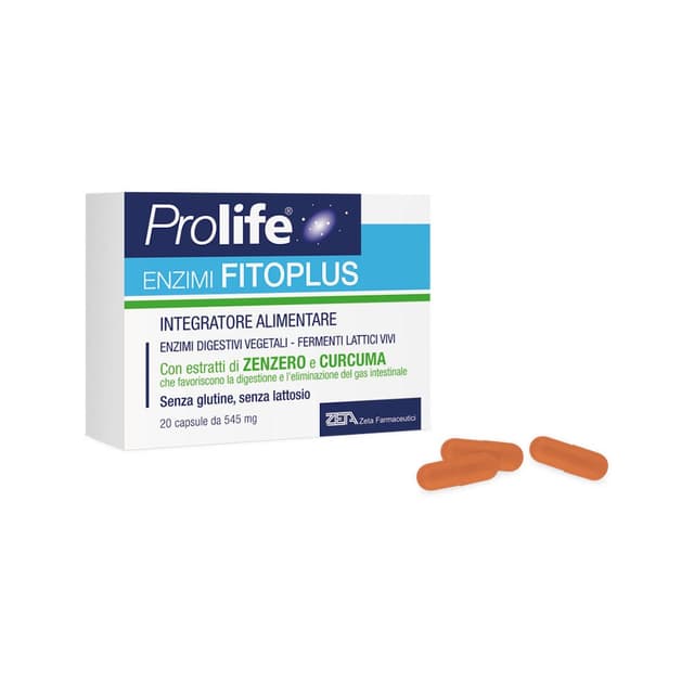 Prolife Enzimi Fitoplus – 20 Gélules
