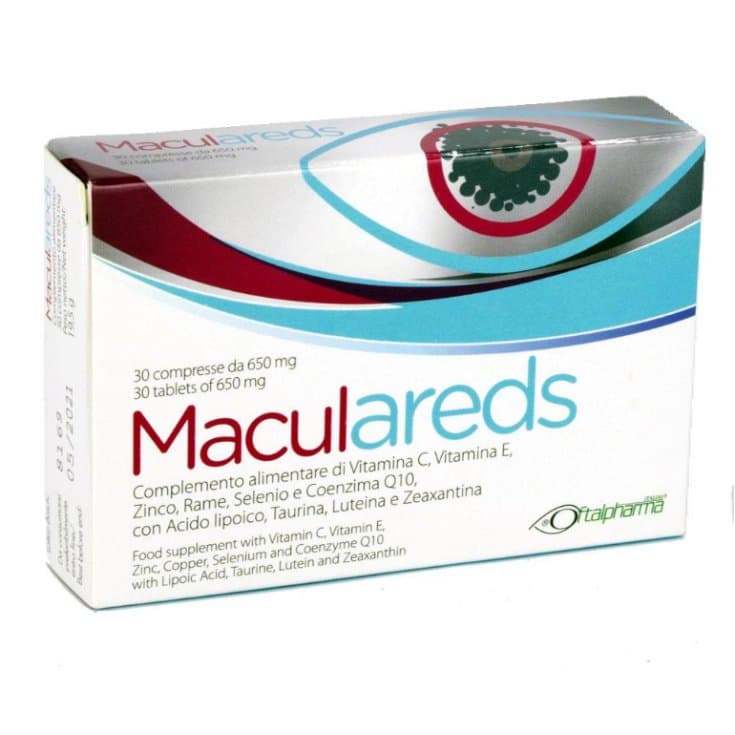 Vitamine C 60 mg + Lutéine – 30 comprimés | Maculareds