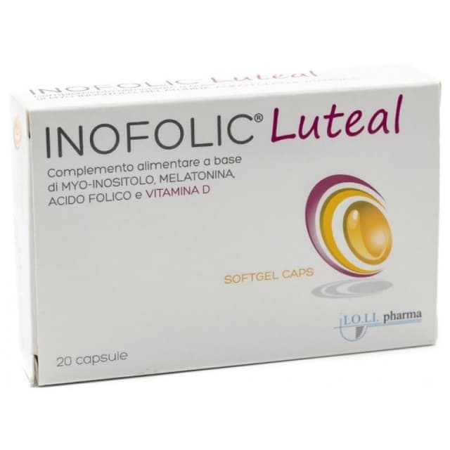 Myo-inositol + Acide folique – 20 capsules molles | INOFOLIC LUTEAL
