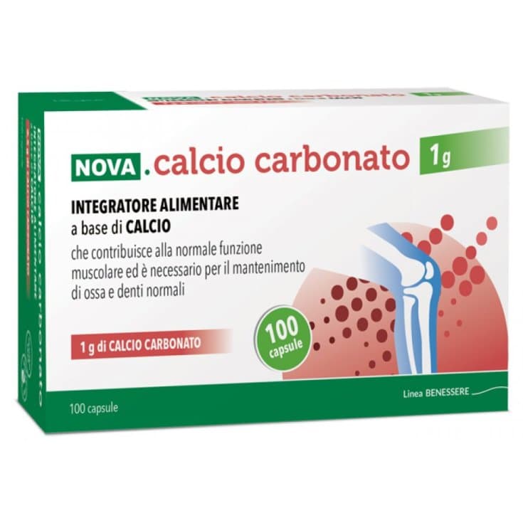 Carbonate de calcium – 100 gélules