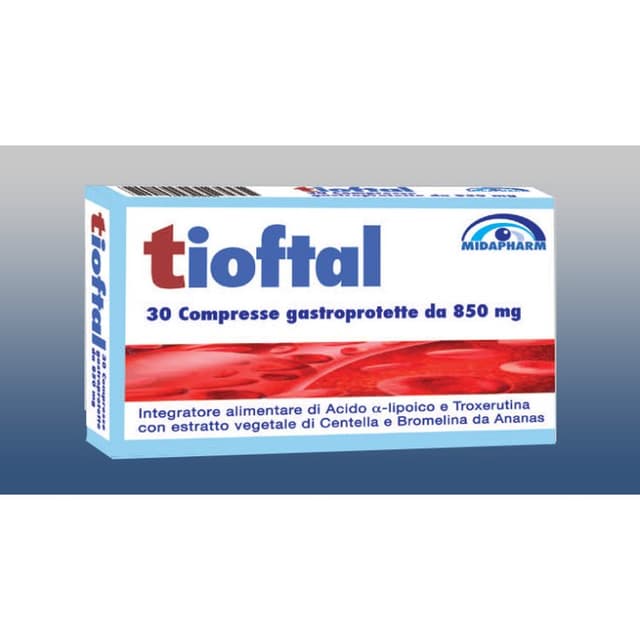 Centella asiatica 100 mg + Rutine – 30 comprimés | Tioftal