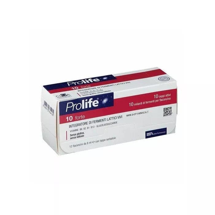 Probiotiques (ferments lactiques) – 12 ampoules buvables de 8 ml avec ferments lactiques | Prolife 10 Milliards