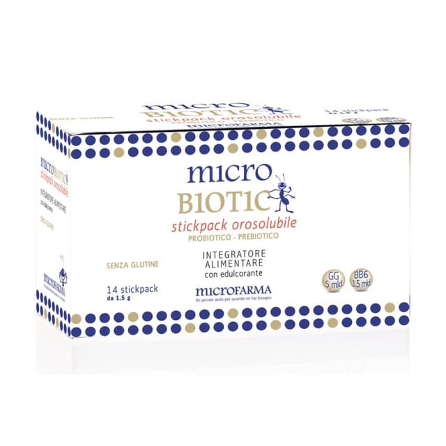 Probiotiques (ferments lactiques) – 14 sachets | Microbiotic Stick Pack