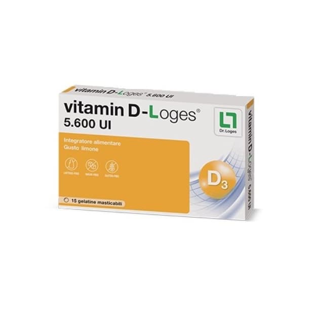 Vitamine D3 + Calcium – 15 gélules molles | Vitamin D-Loges