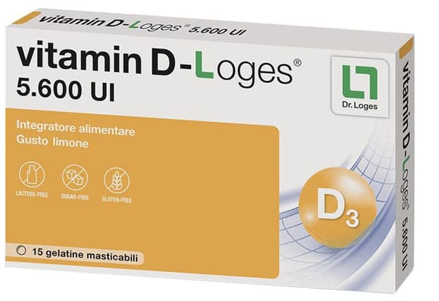 Vitamine D3 + Calcium – 15 gélules molles | Vitamin D-Loges