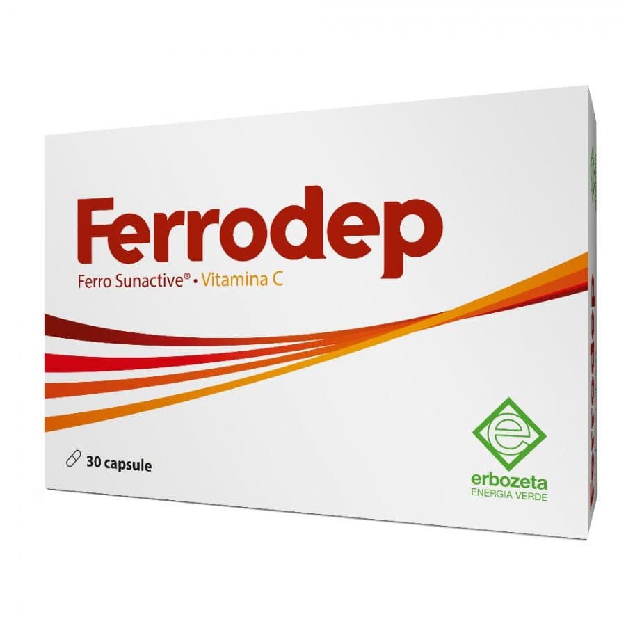 Fer + Vitamine C 120 mg – 30 gélules | Ferrodep