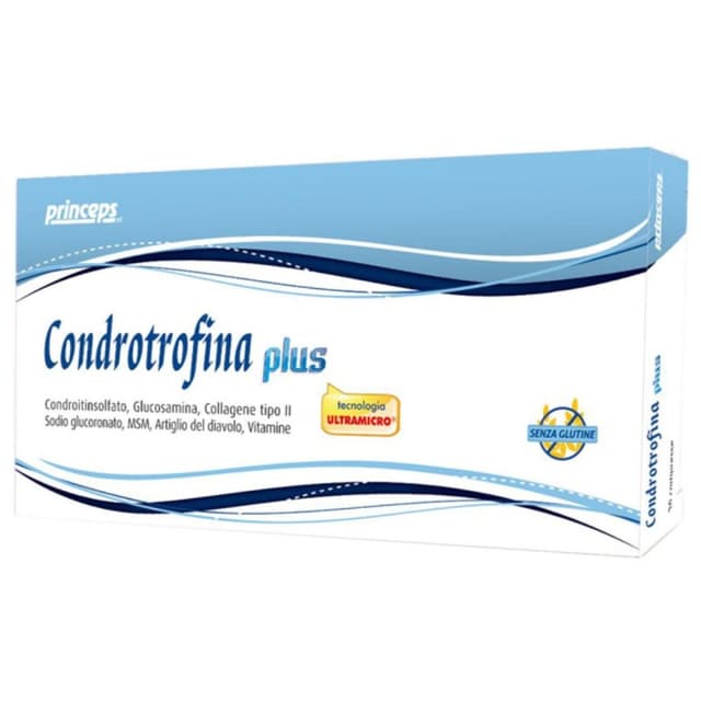 Chondroïtine + Glucosamine – 30 comprimés | Condrotrofina Plus