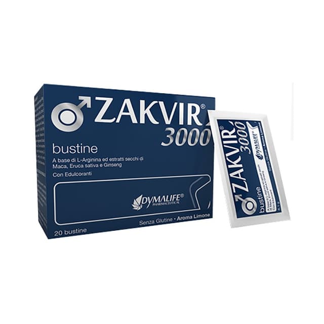 L-arginine + Ginseng – 20 sachets | Zakvir 3000