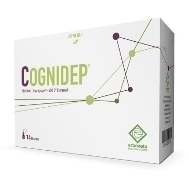 Citicoline 1.000 mg + Vigne rouge – 14 sachets | Cognidep