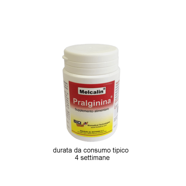 L-arginine + Magnésium – 56 comprimés | Melcalin Pralginina