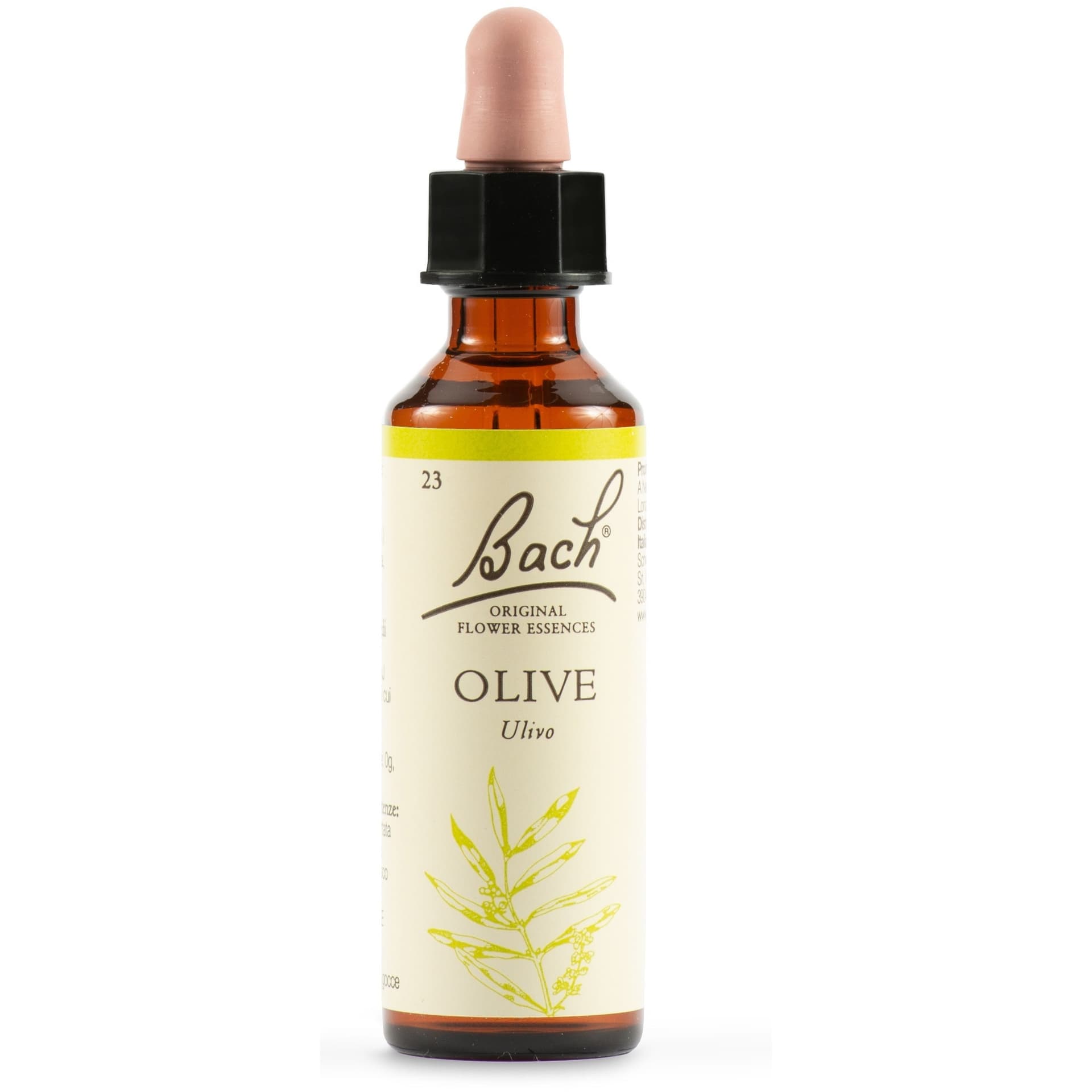 Fleurs de Bach Nr. 23 Olivier Original – Gouttes, 20 ml