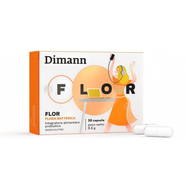 Probiotiques (ferments lactiques) – 30 gélules | Dimann Flor