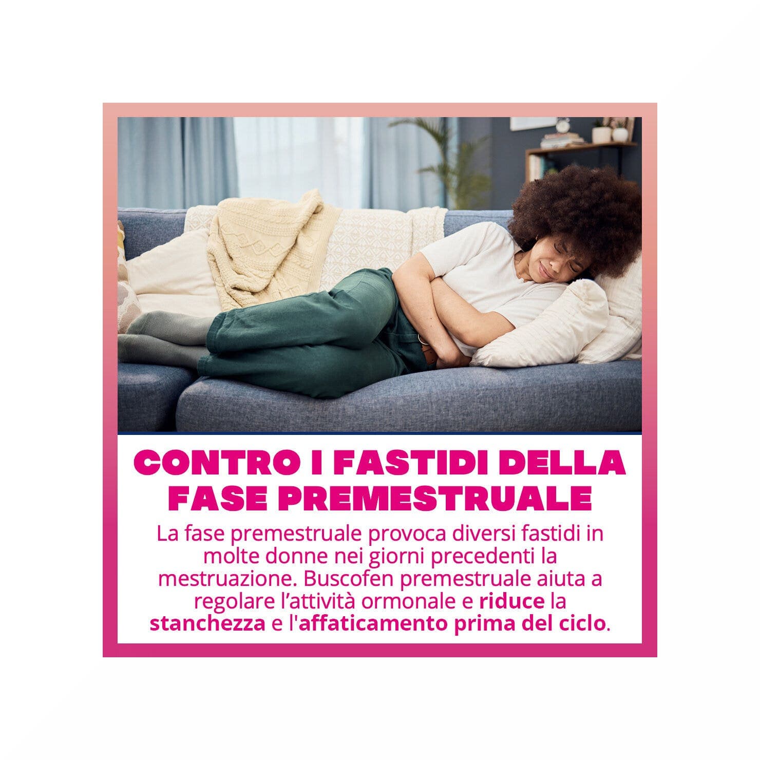 Magnésium + Vitamine B6 – 15 comprimés effervescents | Buscofen Premestruale