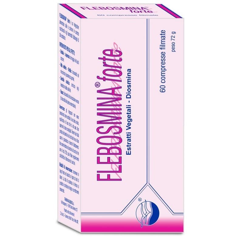 Diosmine 500 mg + Bouleau – 60 comprimés | Flebosmina Forte